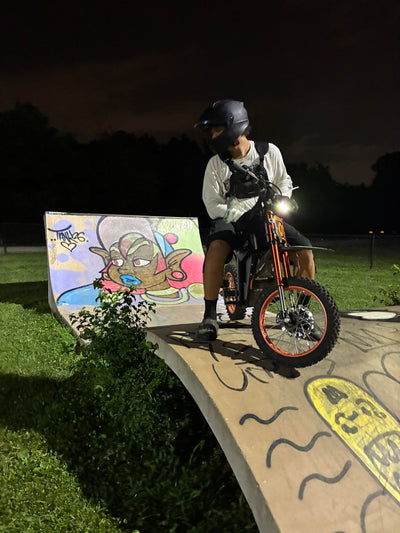 multi terrain electric dirt bike for teens