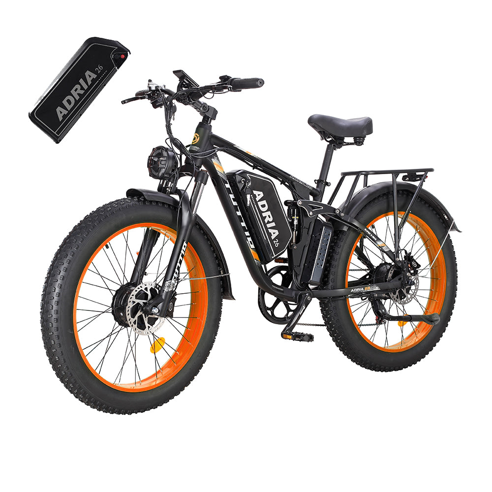 Tuttio Adria26 52V 5000W Long Range Electric Bike With Extra