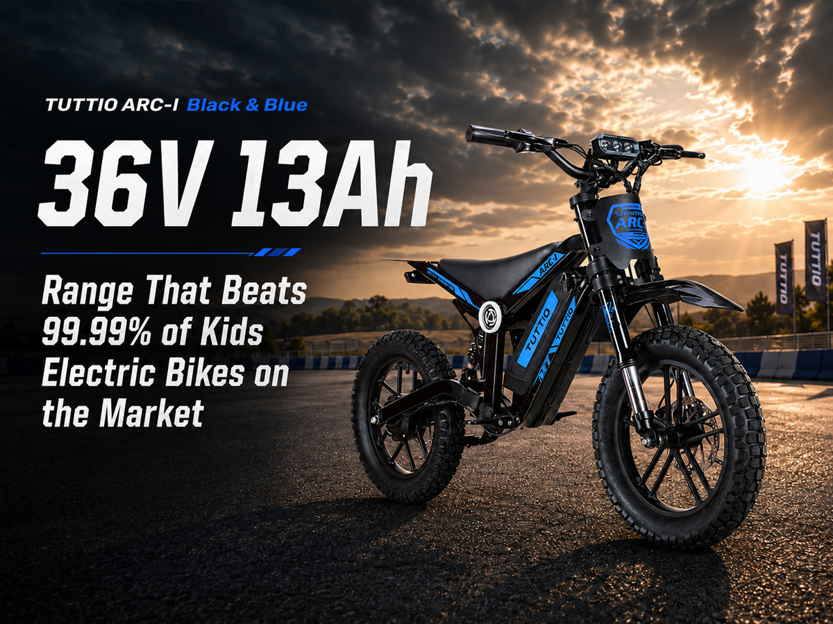Tuttio ARC-I Kids Electric Bike (Midnight Blue) – TUTTIO