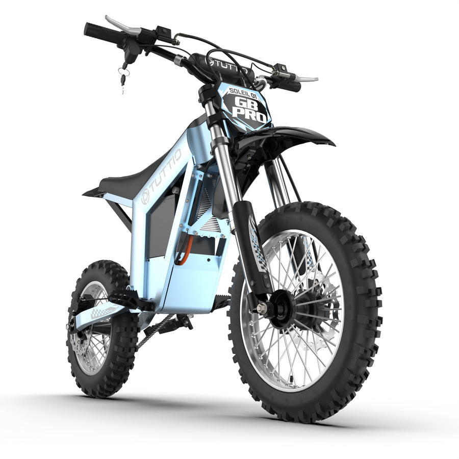 Tuttio Soleil01 GB PRO Electric Dirt Bike (Glacier Blue)