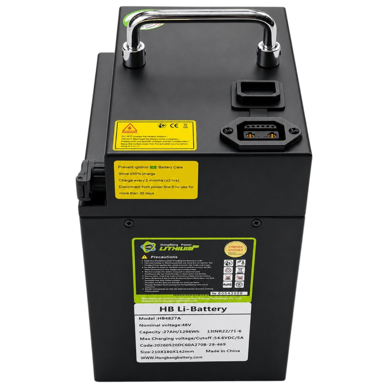 TUTTIO Soleil01 Ebike 27Ah Extended Range Battery Upgrade Kit (Battery