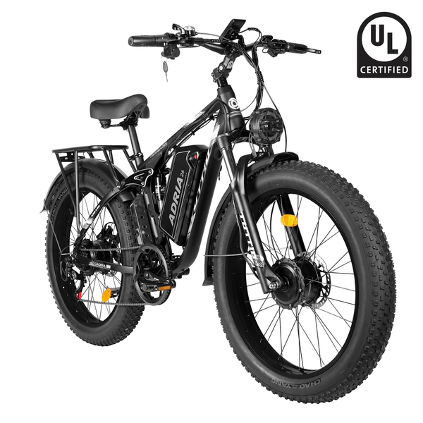 Tuttio Adria26 Dual Motor Electric Bike - UL Certification