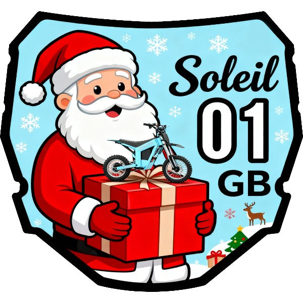 Tuttio Soleil01 Models Ebike Christmas Special Number Plates