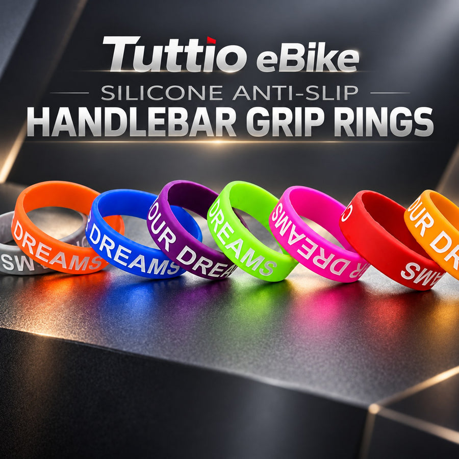 Tuttio eBike Silicone Anti-Slip Handlebar Grip Rings