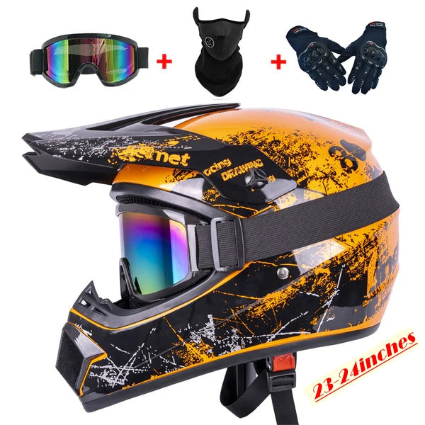Tuttio Dirt Bike Helmet (Size: 59–61 Cm) Tuttio Dirt Bike Helmet (Size: 59–61 Cm)