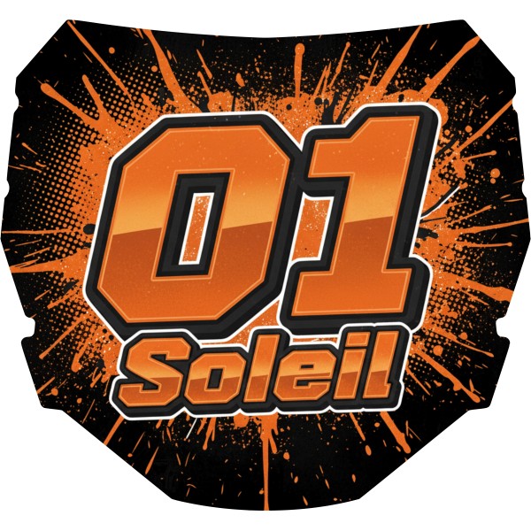 Tuttio Soleil01 Ebike Custom Number Plate Series 1