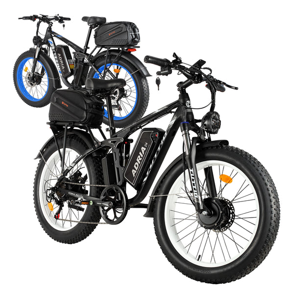 Tuttio Adria24 Fat Tire Electric Bike Combo - UL Certification